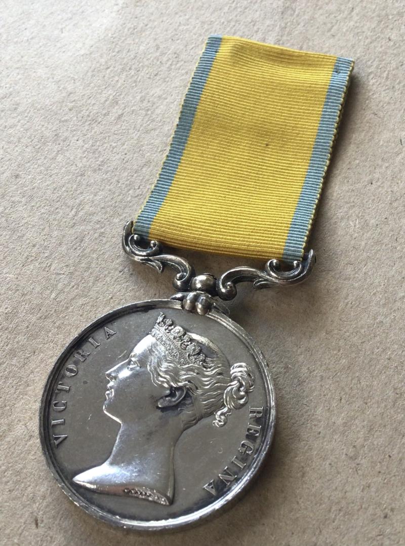 Great Britain:  Baltic Medal 1856-  HMS Algiers