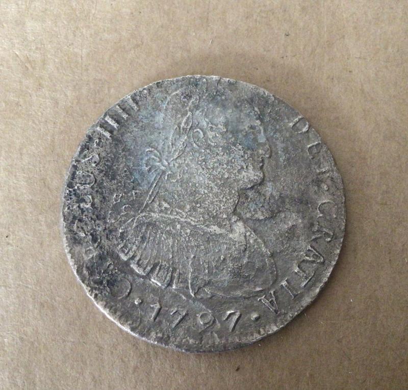 1797 Spanish Silver 8 Reals
