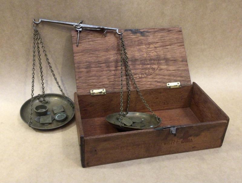 Victorian Period Hand Held Gold Scales