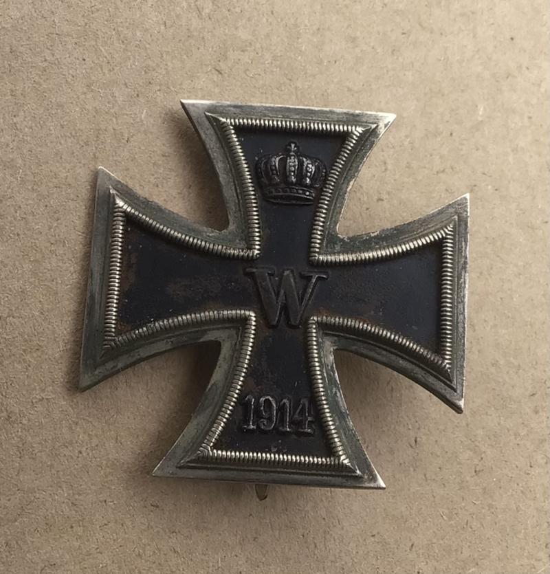 German WW2 Made 1914 Iron Cross 1st Class