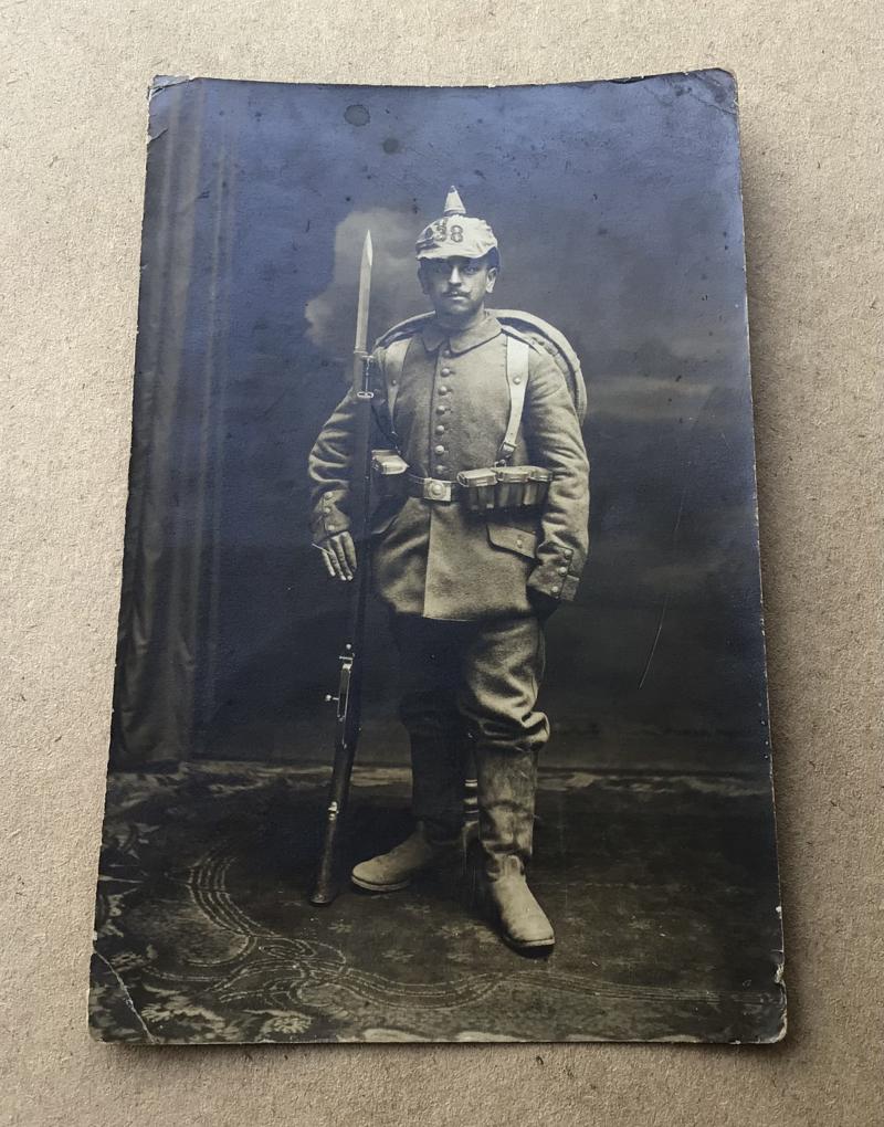 German WW1 Photo Postcard