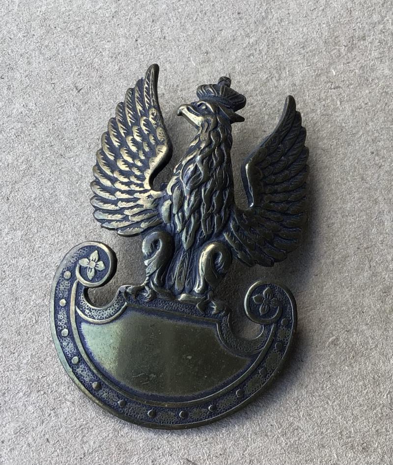 Poland WW2 Hat Badge.