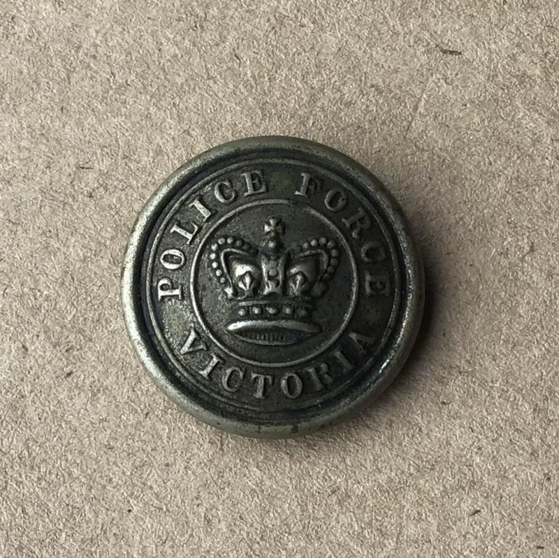 Pre- Federation QVC Victoria Police Force Tunic Button