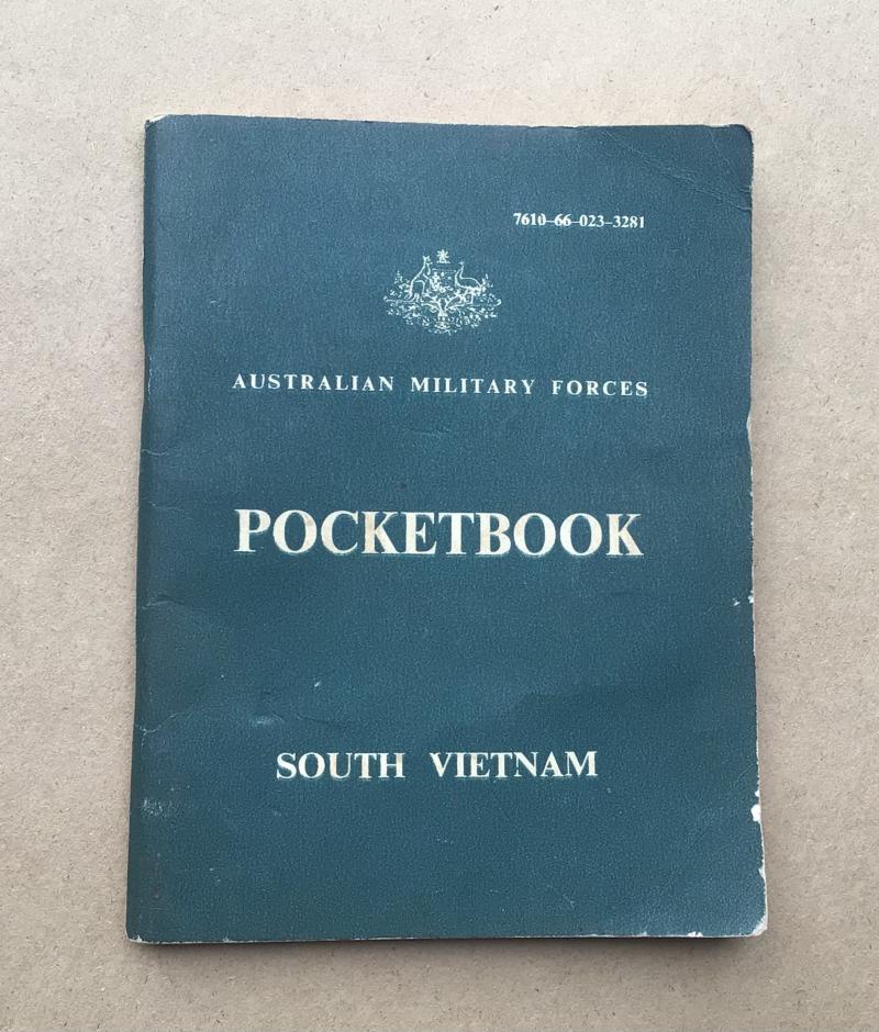 Vietnam War Australian Military Forces Pocketbook- South Vietnam