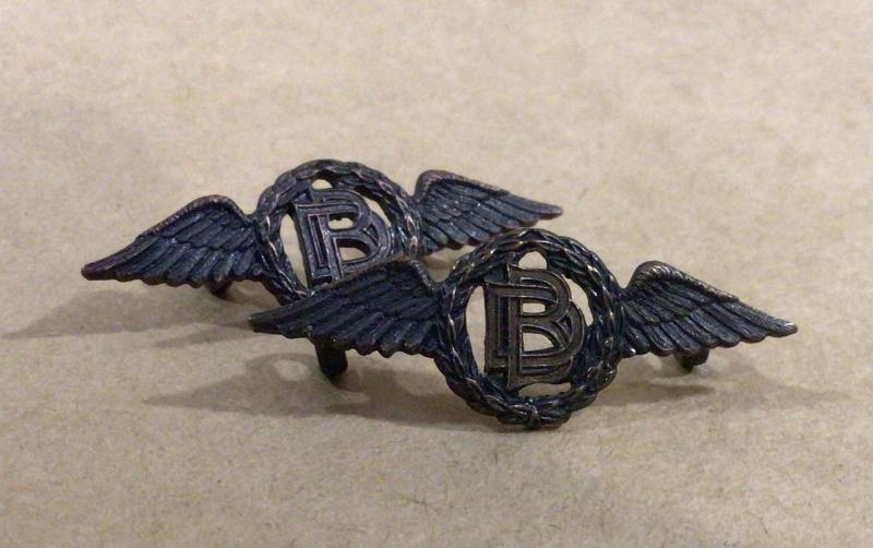 WW2 RAAF Dental Branch Lapel Badges