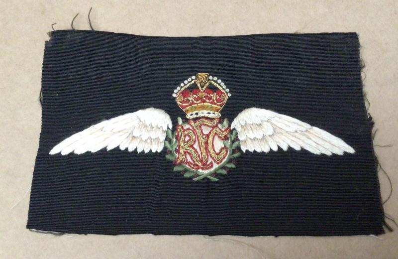 WW1 Rare Royal Flying Corps Chaplain Stole Insignia