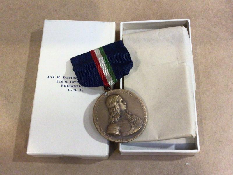 U.S Pennsylvania National Guard, Mexican Border Service (1916/1917) Medal