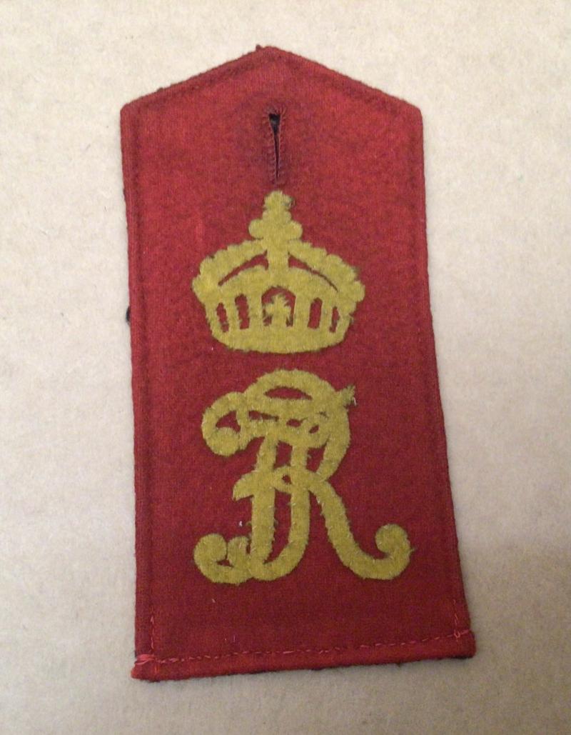 Imperial GermanOther Ranks  Regimental Shoulder Strap