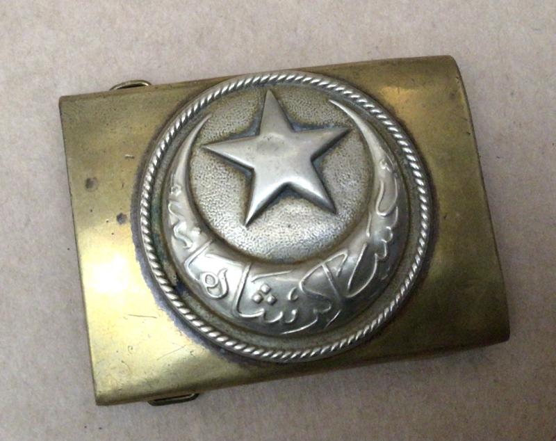 WW1 Turkish Other Ranks Belt Buckle