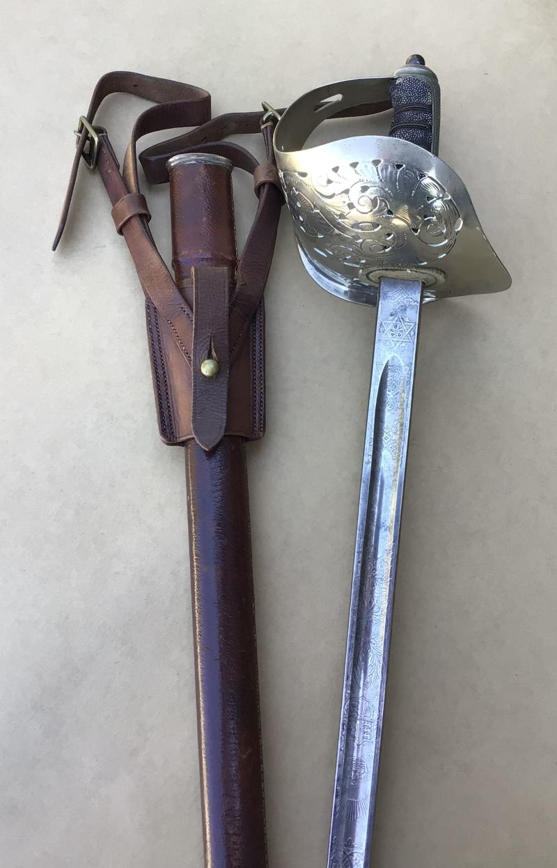 WW1 Attributed 1897 Pattern Infantry Officers Sword