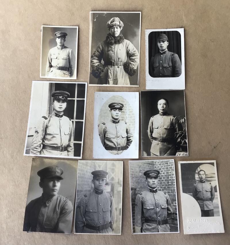 Japan WW2 Collection of Imperial Japanese Army Soldiers Photographs