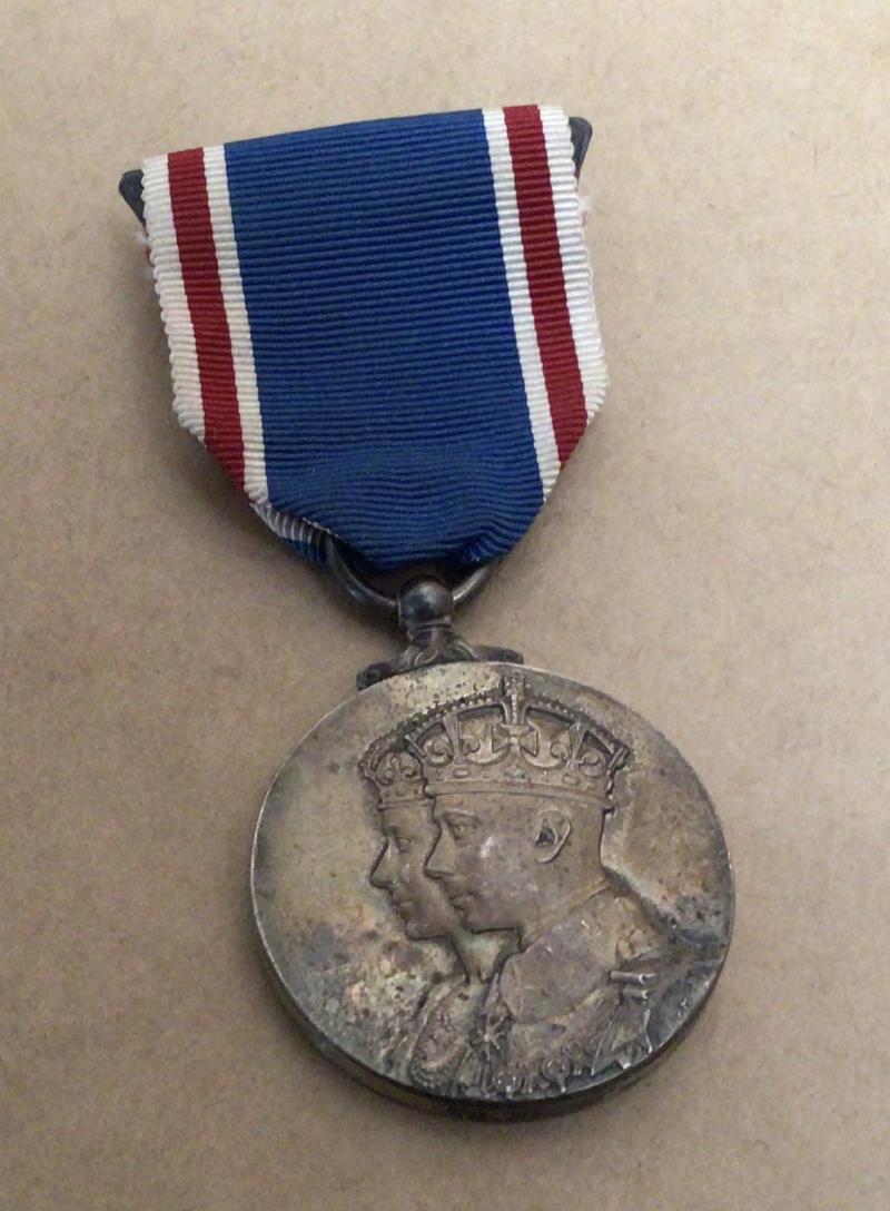 British 1937 Coronation Medal