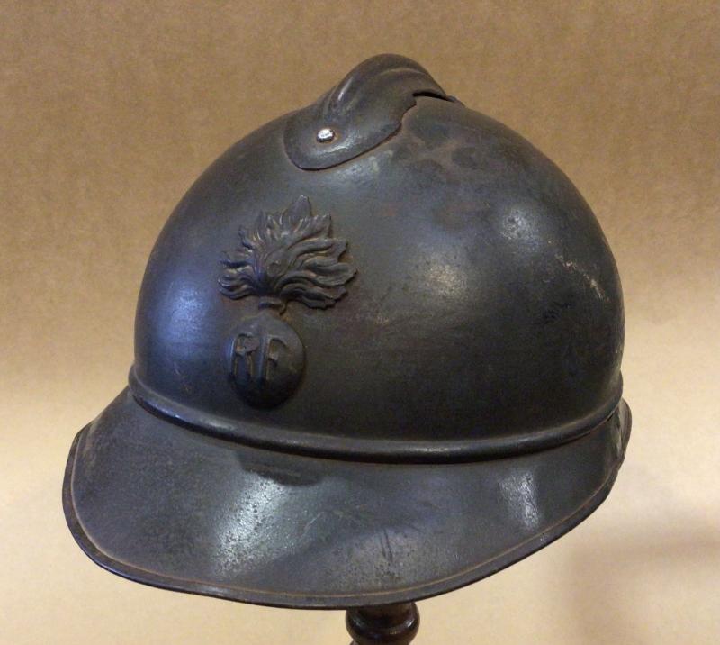 France WW1 M1915 Adrian Infantry Helmet