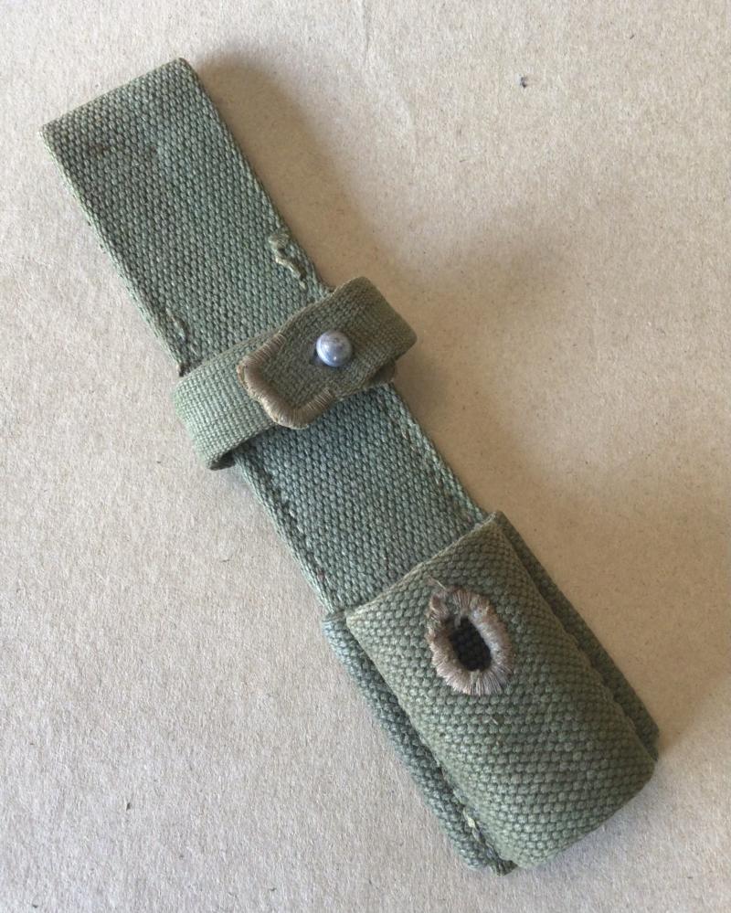 German WW2 Afrikakorps Tropical Web Bayonet Frog.