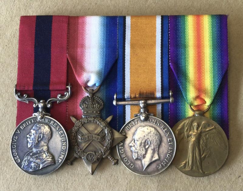 WW1 Distinguished Conduct Medal Group