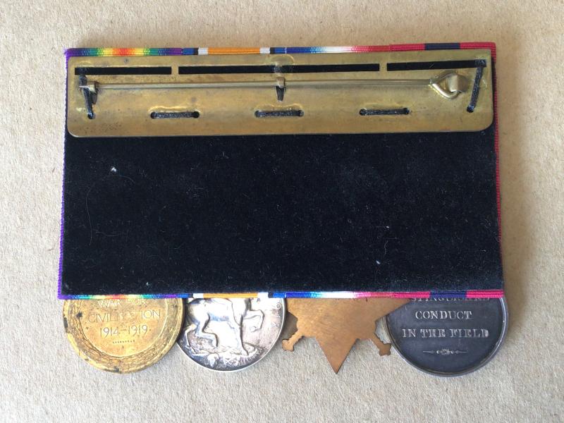 WW1 Distinguished Conduct Medal Group