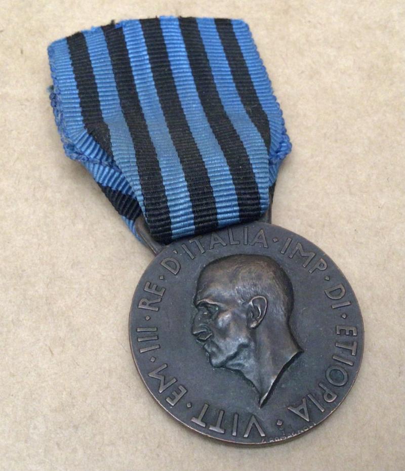 Italian Ethiopian Campaign Medal for 1936