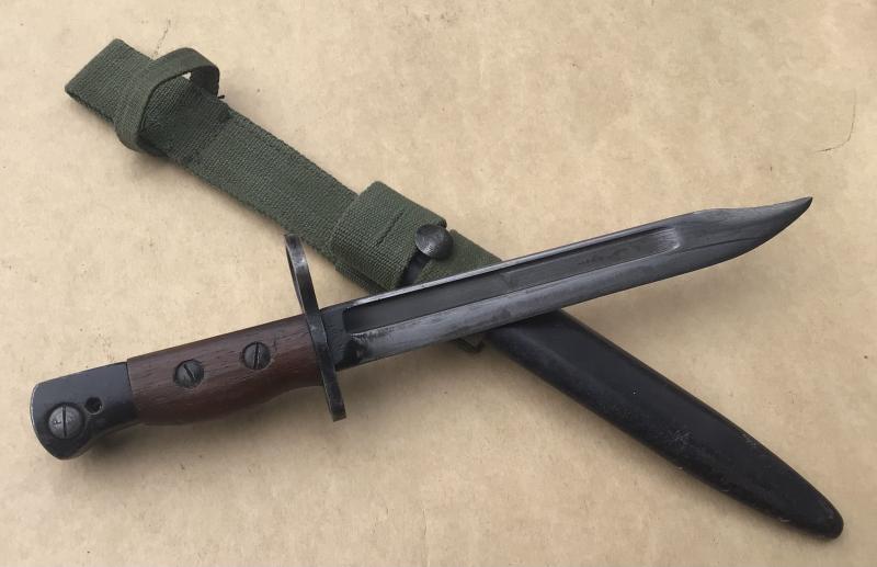 British WW2 No.5 Jungle Carbine Bayonet.