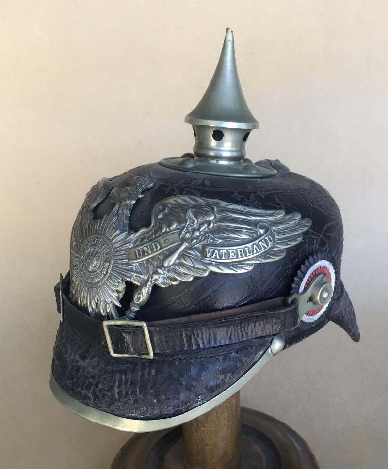 WW1 Prussian Foot Guards Pickelhaube