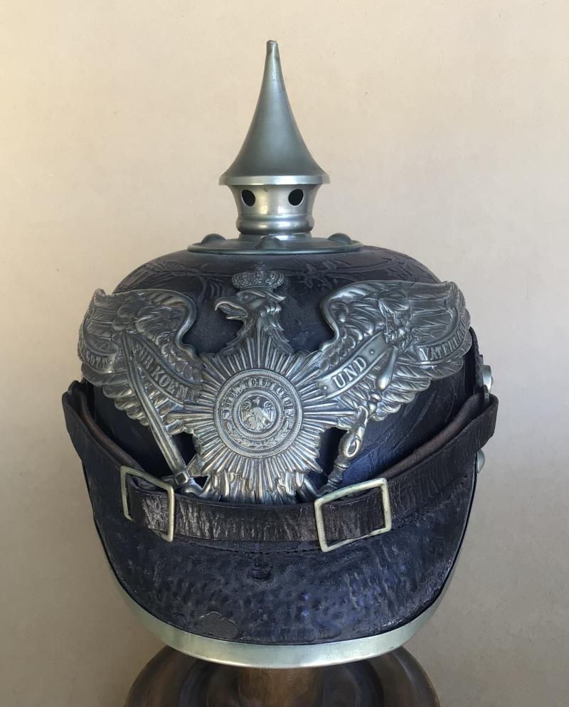 WW1 Prussian Foot Guards Pickelhaube