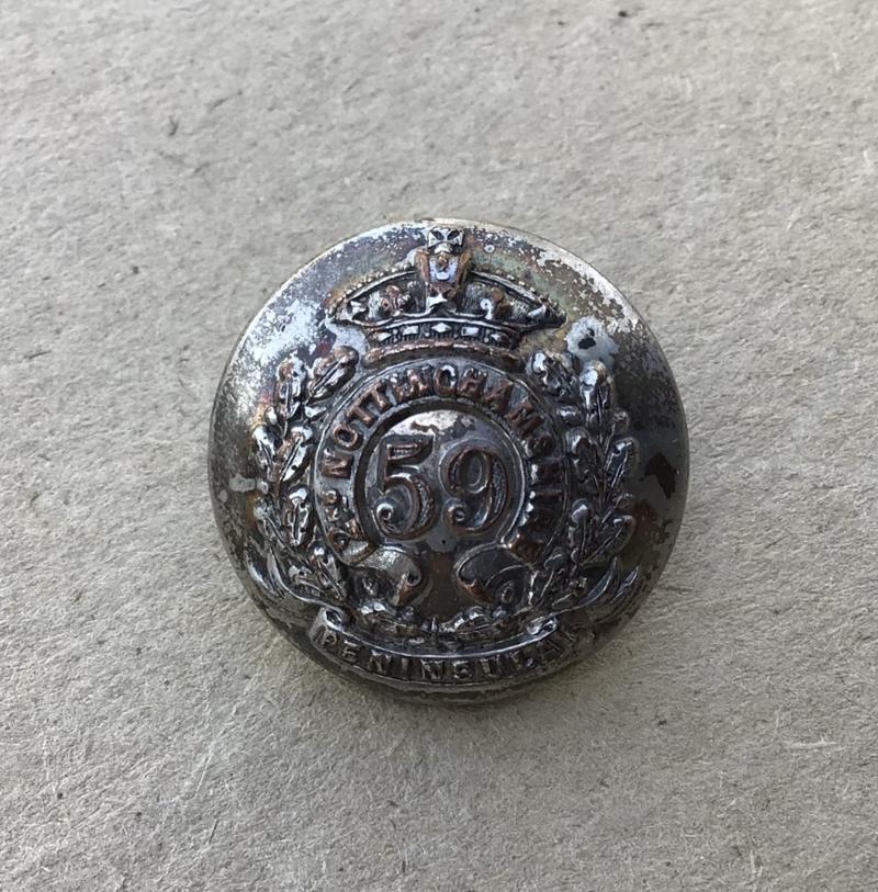 British 59th Regiment of Foot Button