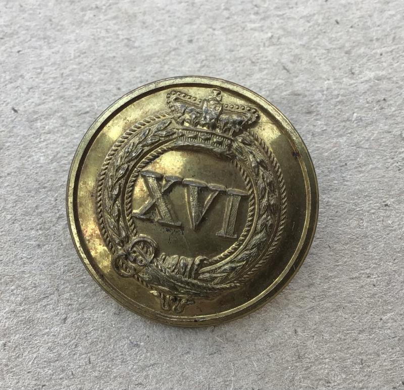British 16th Regiment of Foot Tunic Button