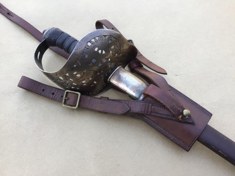 British Boer War Period 1897 Pattern Infantry Officers Sword