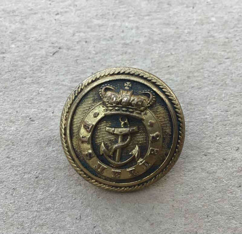 British Pre-1901 Fisheries Tunic Button