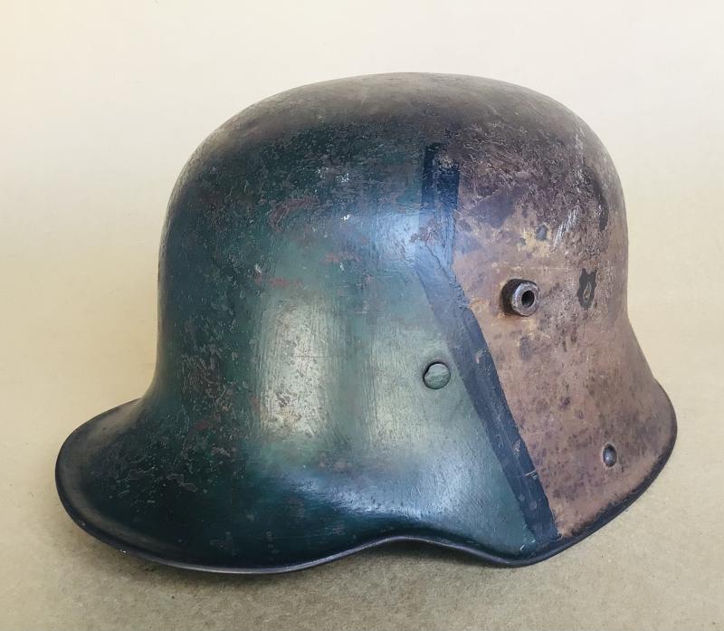 Germany WW1 Camouflaged M16 Helmet