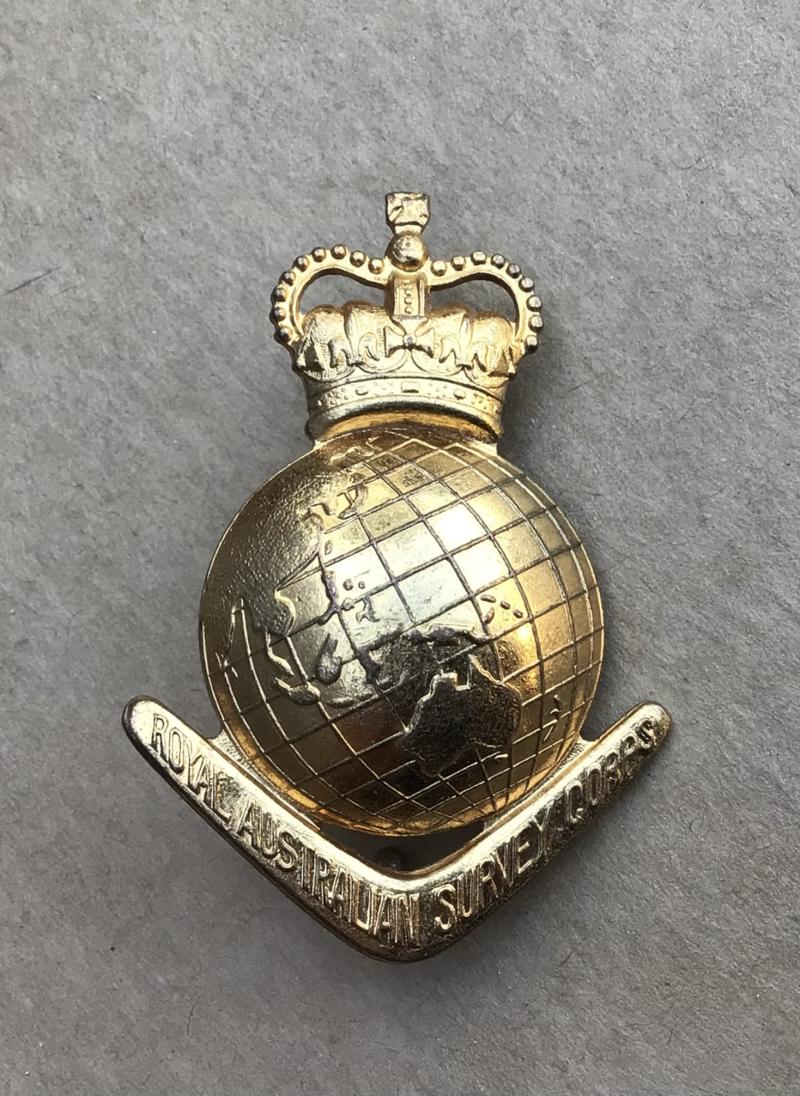 ‘1953-60 Australian Survey Corps Hat Badge