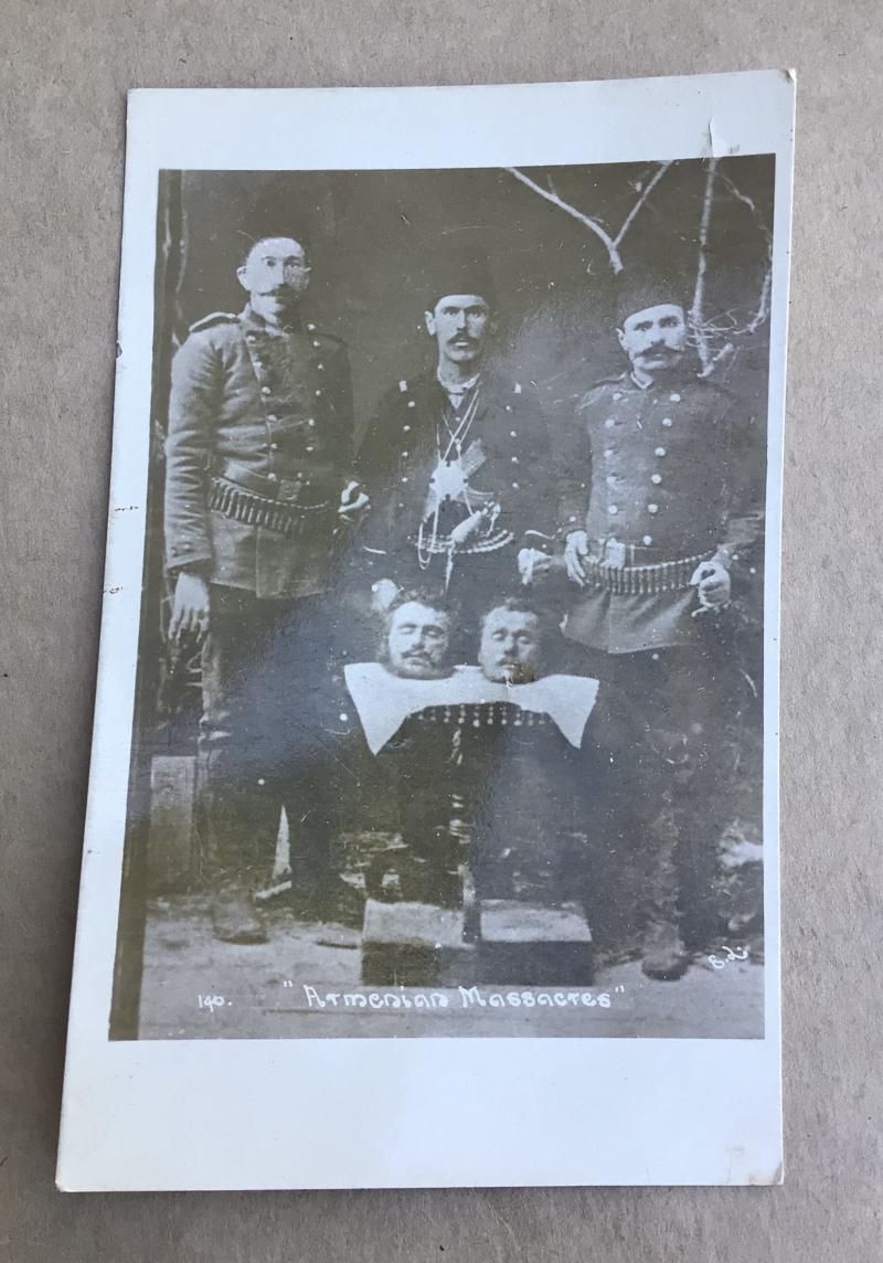 Original Armenian Genocide Period Postcard