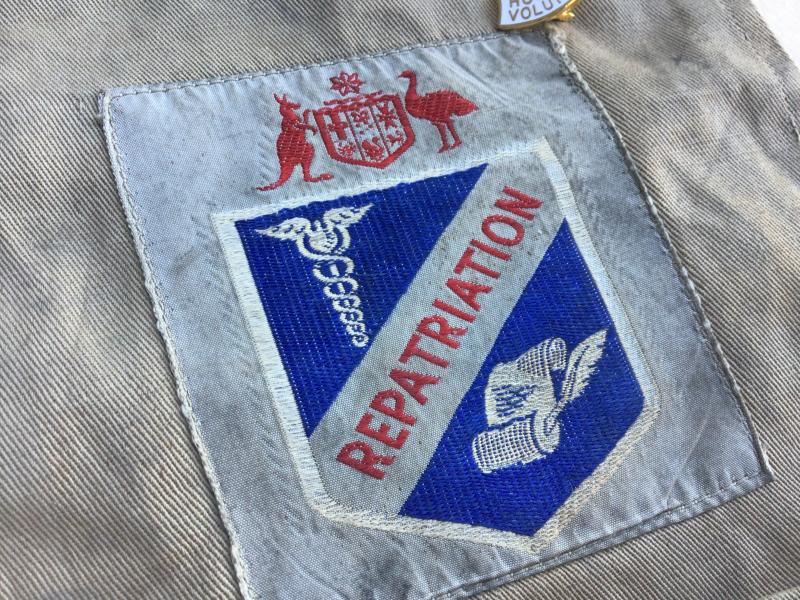 Australian Repatriation Hospital Pocket Patch and Lapel