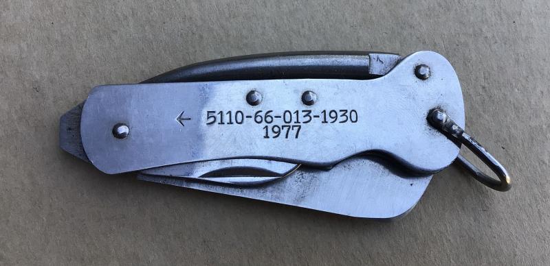 Australian Army Clasp Knife 1977