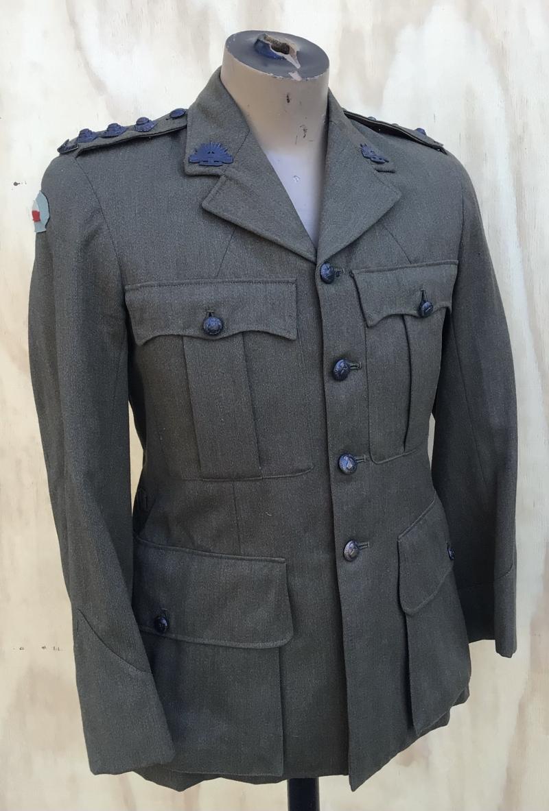 Australia WW2 2/40th Infantry Battalion Officers Tunic