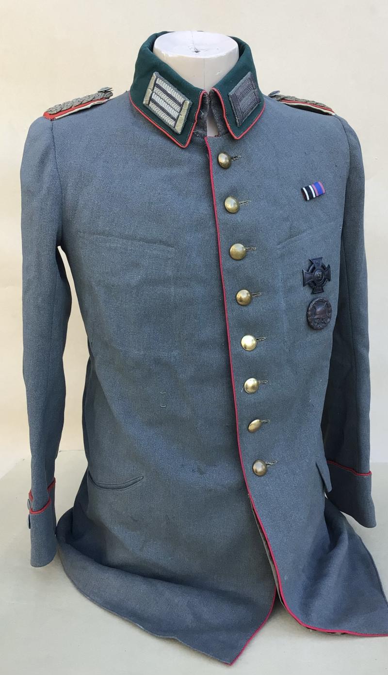 German WW1 Army Officers M1910 Field Grey Tunic