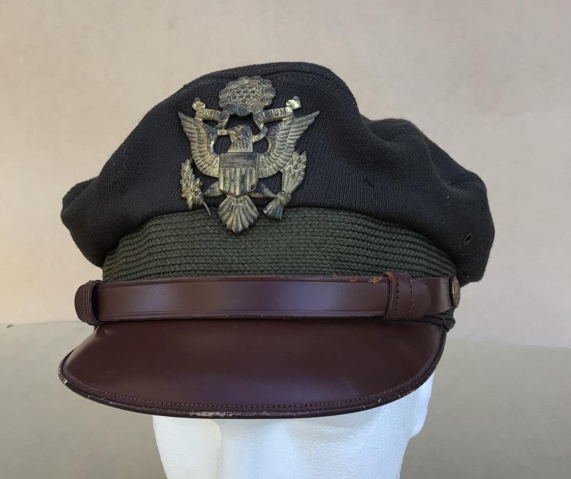 US WW2 Army Officers “Bancroft” Crusher Cap