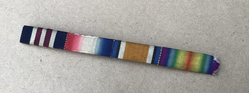 WW1 Military Medal Ribbon Bar