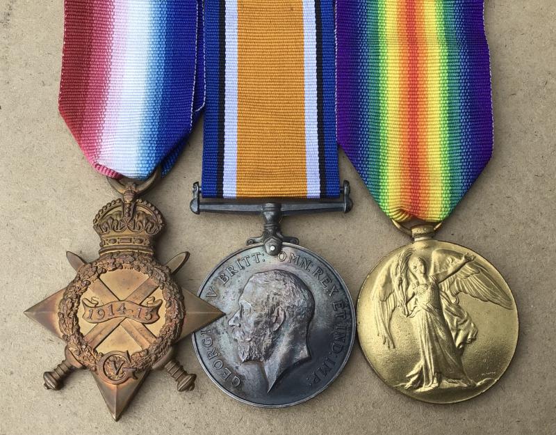 British WW1 Gallipoli Victoria Cross Action Trio to the Lincolnshire Regt.