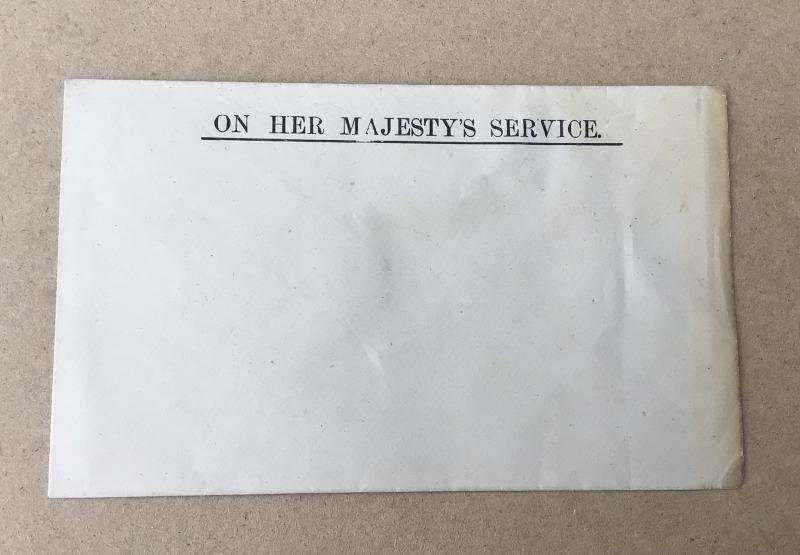 Boer War “OHMS” Official War Department Envelope