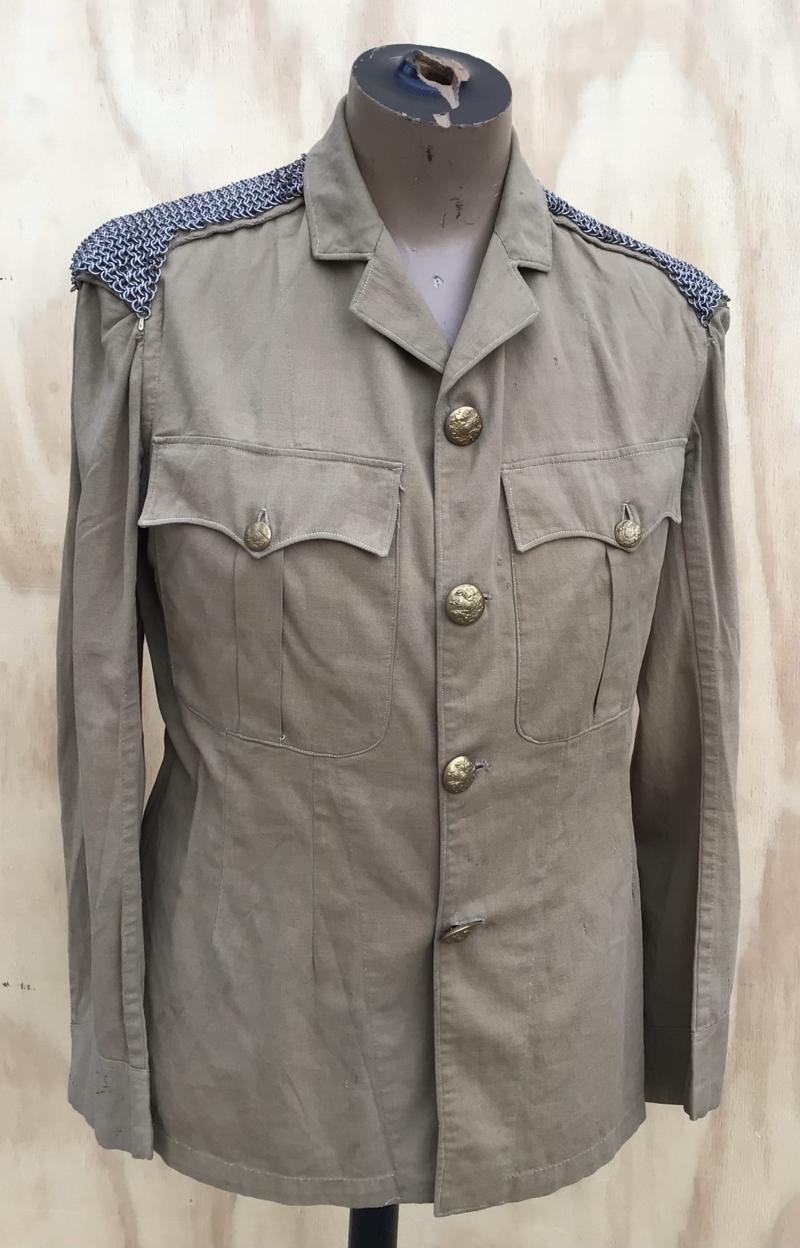 c.WW1 British Lancers Khaki Drill Patrol Jacket