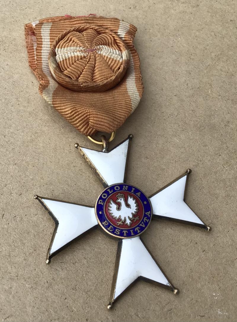 Poland, Republic. An Order of Polonia Restituta, VI Class Knight, c.1930