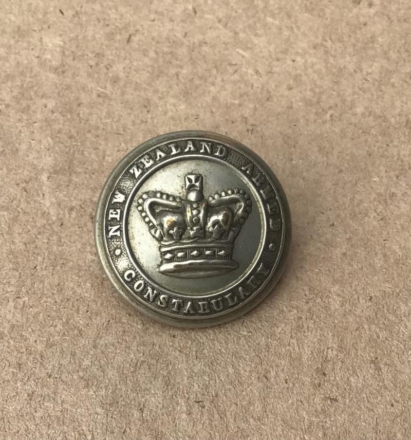 New Zealand Armed Constabulary Button
