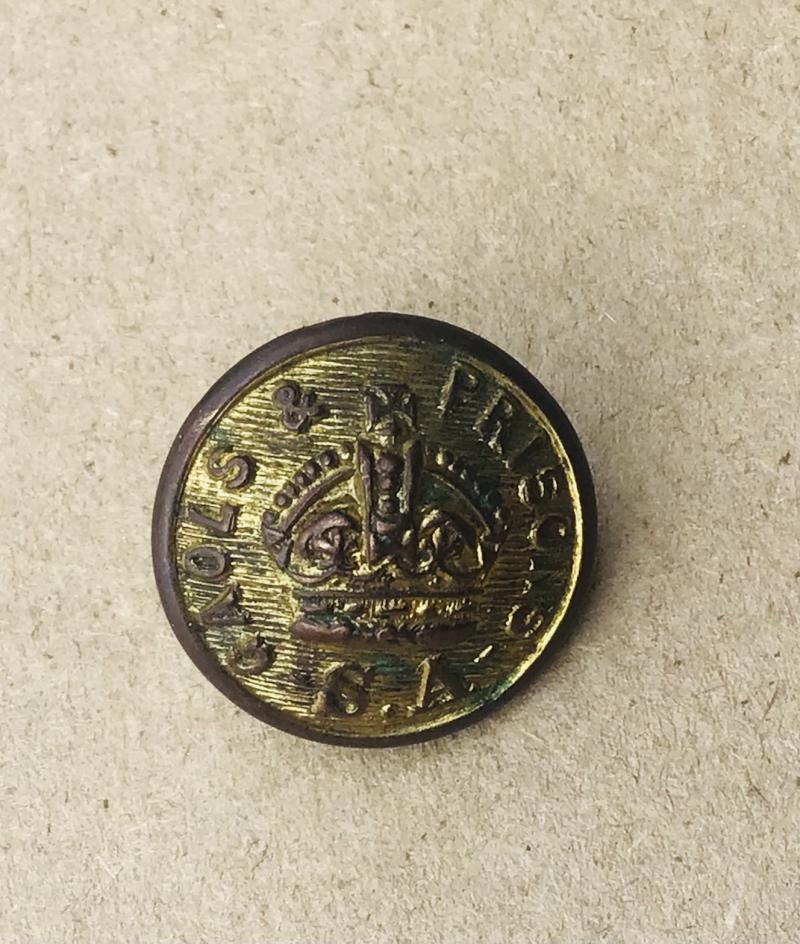 South Australia Gaols and Prisons Button