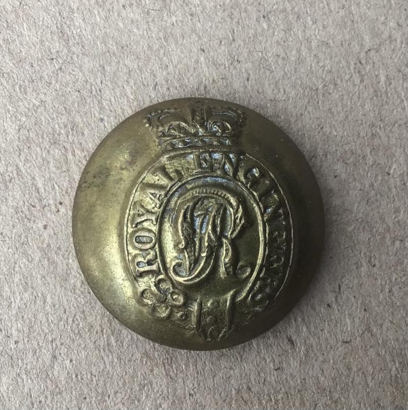 British QVC Royal Engineers Button