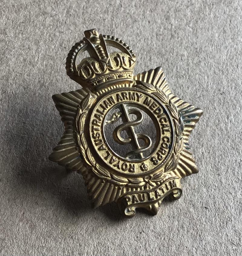 1948-53 Royal Australian Army Medical Corps Hat Badge