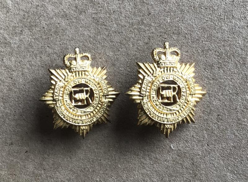 1953-60 Royal Australian Army Service Corps Collar Badges