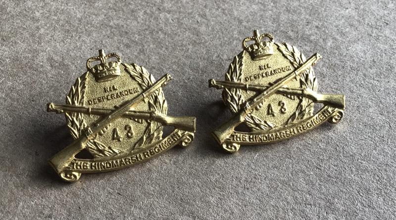 1953-60   43/48th Infantry Battalion Collar Badges
