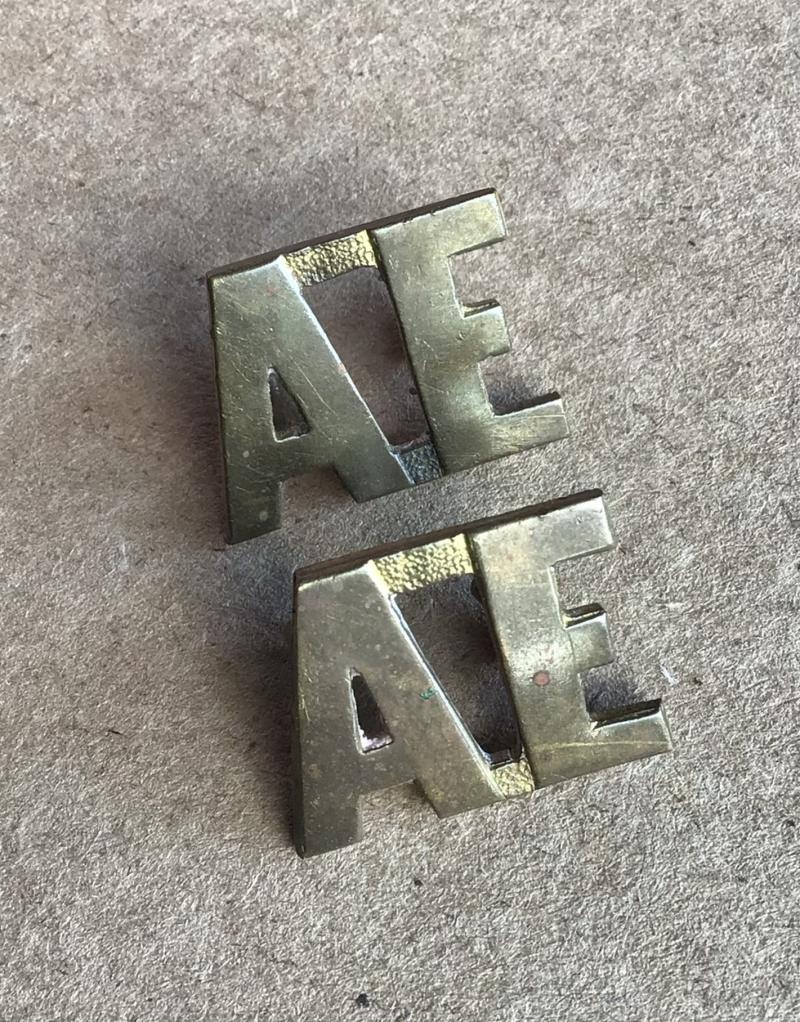 1900-1912 Australian Engineers Shoulder Titles
