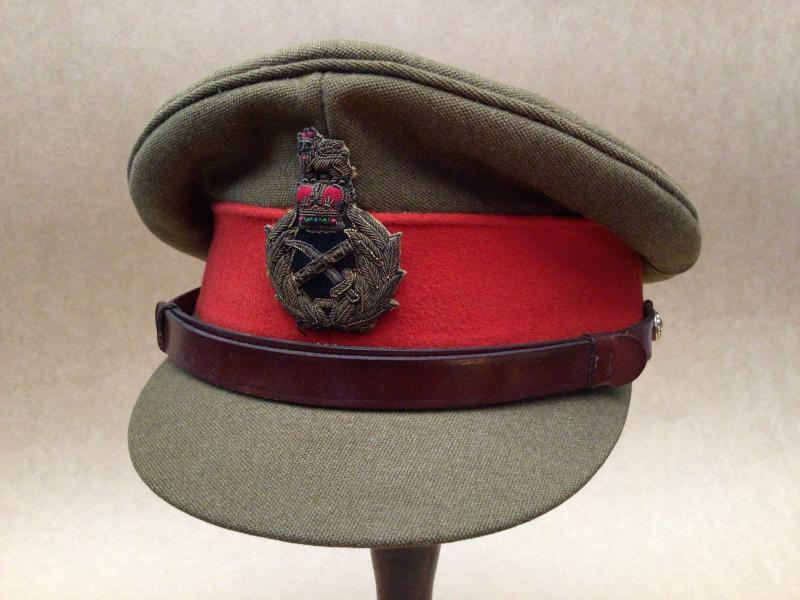 Army Generals Service Dress Visor Cap- ERII Period