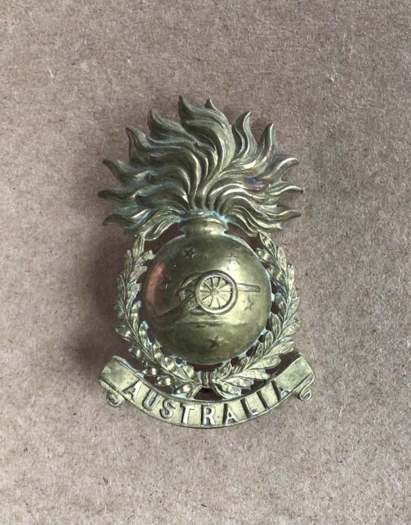 1900-1912 Australian Field Artillery Hat Badge
